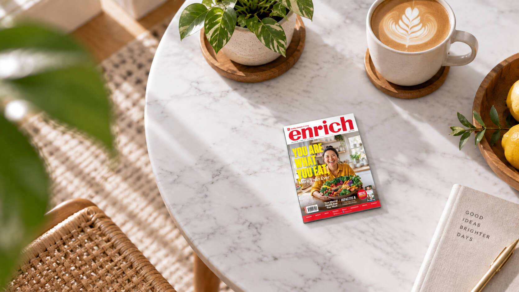 Make your brand part of Enrich Magazine